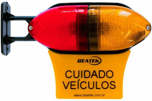 BEATEK LED 45 (ÂMBAR/VERMELHO)