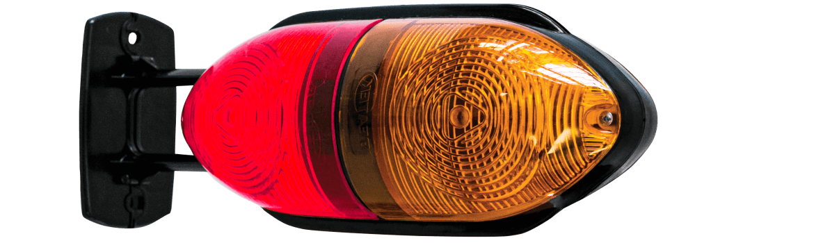 BEATEK LED 45 (ÂMBAR/VERMELHO)