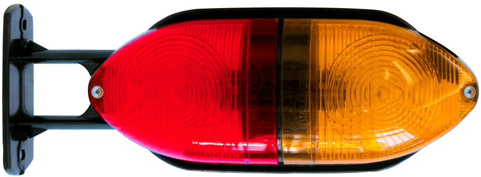 BEATEK LED 45 (ÂMBAR/VERMELHO)