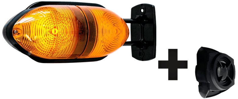 BEATEK LED 45 SONORO (ÂMBAR)