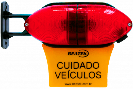 BEATEK LED 45 SONORO (VERMELHO)